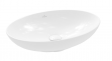 Villeroy&Boch Loop&Friends umywalka stawiana na blat owalna 56x38 cm biała Weiss Alpin 4A470001