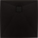 Deante Correo brodzik kwadratowy płaski 90x90 granit czarny matowy KQRN41B