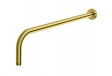 Kohlman Experience Brushed Gold ramię prysznicowe okrągłe ścienne 40cm złoty szczotkowany WNEGDB