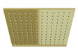 Kohlman Experience Brushed Gold Q30 deszczownica kwadratowa 30x30 mosiądz złoty szczotkowany Q30EGDB