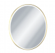 Excellent Corido lustro okrągłe LED w ramie aluminiowej 80 cm złoty połysk DOEX.CO080.GL