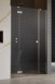 Radaway Essenza DWJS drzwi wnękowe otwierane 110 cm lewe chrom przeźroczyste Easy Clean 1385030-01-01L + 1384090-01-01