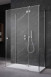 Radaway Essenza KDJ+S drzwi otwierane prawe 120 cm do kompletowania ze ściankami chrom przeźroczyste Easy Clean 1385024-01-01R