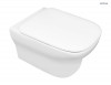 Oltens Gulfoss zestaw muszla WC wisząca PureRim z powłoką SmartClean z deską wolnoopadającą Slim 42509000