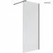 Oltens Bo Walk-in ścianka prysznicowa wolnostojąca 120 cm szkło przezroczyste profil czarny mat 22004300