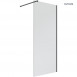 Oltens Bo Walk-in ścianka prysznicowa wolnostojąca 90 cm szkło przezroczyste profil czarny mat 22001300