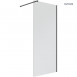 Oltens Bo Walk-in ścianka prysznicowa wolnostojąca 80 cm szkło przezroczyste profil czarny mat 22000300