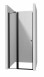 Deante Kerria Plus drzwi prysznicowe uchylne 100 cm czarny/przeźroczyste TotalWhite Active Cover KTSUN43P