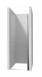 Deante Kerria Plus drzwi prysznicowe wahadłowe 90 cm chrom/przeźroczyste TotalWhite Active Cover KTSW041P
