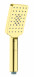 Deante Alpinia słuchawka prysznicowa 3-funkcyjna złoty NGAZ51S
