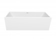 Cristalstone Linea Ideal wanna wolnostojąca 170x80 cm biały matowy, satynowy mat W1700-WRT4