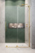 Radaway Furo SL Gold kabina typu Walk-In ścianka suwana 120 cm prawa złoty przeźroczyste Easy Clean 10306638-09-01R + 10110594-01-01