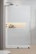 Radaway Furo SL Brushed Copper kabina typu Walk-In ścianka suwana 110 cm lewa miedź szczotkowana przeźroczyste Easy Clean 10306588-93-01L + 10110544-01-01