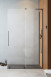 Radaway Furo SL Brushed GunMetal kabina typu Walk-In ścianka suwana 120 cm prawa gunmetal szczotkowany przeźroczyste Easy Clean 10306638-92-01R + 10110594-01-01
