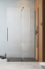 Radaway Furo Brushed GunMetal kabina typu Walk-In ścianka suwana 100 cm prawa gunmetal szczotkowany przeźroczyste Easy Clean 10106538-92-01R + 10110494-01-01