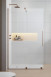 Radaway Furo Brushed Copper kabina typu Walk-In ścianka suwana 80 cm lewa miedź szczotkowana przeźroczyste Easy Clean 10106438-93-01L + 10110394-01-01