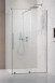 Radaway Furo Brushed Nickel KDJ drzwi przesuwne 90 cm prawe do ścianki nikiel szczotkowany Easy Clean 10104472-91-01R + 10110430-01-01
