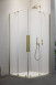 Radaway Furo Brushed Gold KDD 1/2 kabiny drzwi przesuwne 120 cm lewe złoty szczotkowane Easy Clean 10105120-99-01L