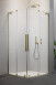 Radaway Furo SL Brushed Gold KDD 1/2 kabiny drzwi przesuwne 100 cm lewe złoty szczotkowane Easy Clean 10305100-99-01L