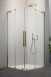 Radaway Furo SL Brushed Gold KDD 1/2 kabiny drzwi przesuwne 120 prawe złoty szczotkowane Easy Clean 10305120-99-01R