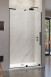 Radaway Furo SL Black DWJ drzwi do wnęki przesuwne 110 cm lewe czarny przeźroczyste Easy Clean 10307572-54-01L + 10110530-01-01