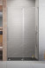 Radaway Furo SL Brushed Nickel DWJ drzwi wnękowe przesuwne 90 cm prawe nikiel szczotkowany przeźroczyste Easy Clean 10307472-91-01R + 10110430-01-01