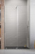 Radaway Furo Brushed Nickel DWJ drzwi wnękowe przesuwne 100 cm prawe nikiel szczotkowany przeźroczyste Easy Clean 10107522-91-01R + 10110480-01-01