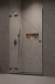Radaway Essenza Pro Brushed GunMetal DWJ drzwi wnękowe otwierane 80 cm lewe gunmetal Easy Clean 10099080-92-01L
