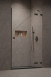 Radaway Essenza Pro Brushed GunMetal DWJ drzwi wnękowe otwierane 130 cm prawe gunmetal Easy Clean 10099130-92-01R