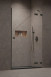Radaway Essenza Pro Brushed GunMetal DWJ drzwi wnękowe otwierane 80 cm prawe gunmetal Easy Clean 10099080-92-01R