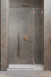 Radaway Essenza Pro Brushed Copper DWJ drzwi wnękowe otwierane 80 cm prawe miedź szczotkowana Easy Clean 10099080-93-01R