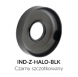 Vado Zone rozeta dekoracyjna do baterii czarny szczotkowany IND-Z-HALO-BLK