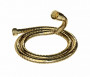 Excellent Regular wąż prysznicowy w metalowym oplocie 150 cm złoty połysk AREX.SHR.R150GL