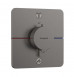 Hansgrohe ShowerSelect Comfort Q Bateria podtynkowa termostatyczna do 2 odbiorników czarny chrom szczotkowany 15583340