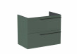 Roca Ella szafka łazienkowa podumywalkowa 80 z 2 szufladami zielony mat A857770534