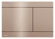 Alca Flat Individual Fun przycisk do stelaża WC stal nierdzewna - różowe złoto połysk