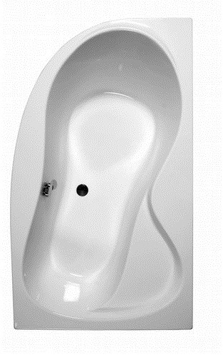 Ravak Rosa 95 wanna asymetryczna 160x95 prawa