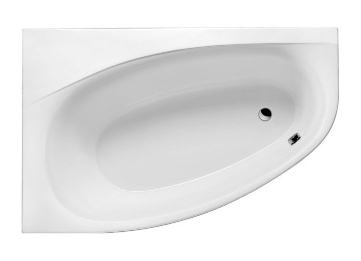 Excellent Kameleon wanna asymetryczna 170x110 lewa z nogami WAEX.KML17WH