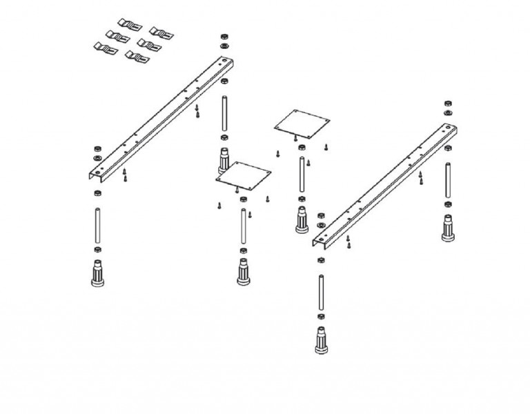 Riho nogi nóżki do wanien 07