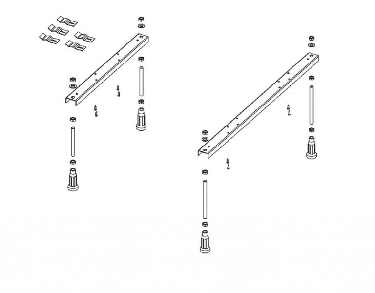 Riho nogi nóżki do wanien 09