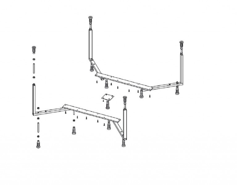 Riho nogi nóżki do wanien 14