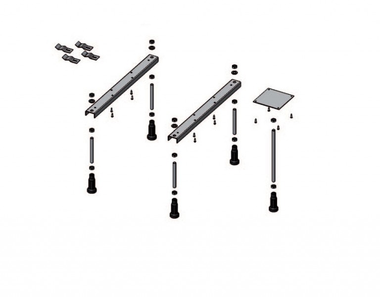 Riho nogi nóżki do wanien 12