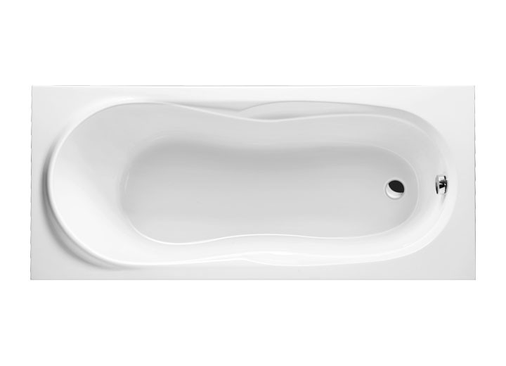 Excellent Sekwana wanna prostokątna 160x70 z nogami WAAC.SEK16WH