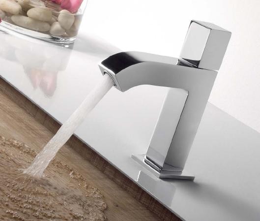 Tres Cuadro bateria umywalkowa perlator chrom 1.07.503 - DG