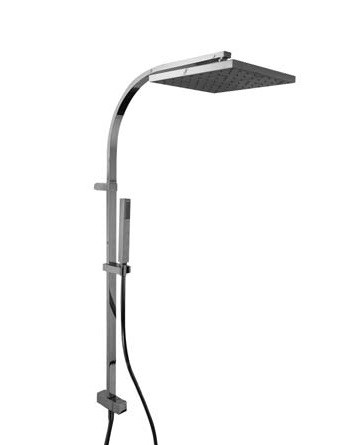 Tres Cuadro zestaw natryskowy do baterii podtynkowych chrom 1.07.131