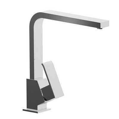 Tres Cuadro bateria kuchenna zlewozmywakowa stojąca chrom 1.06.440