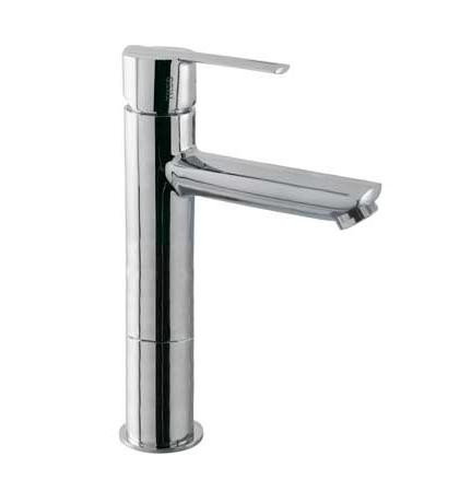 Tres Lex bateria umywalkowa wysoka perlator z korkiem chrom 1.86.217