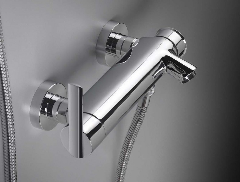 Tres Lex bateria wannowa z zestawem chrom 1.81.474