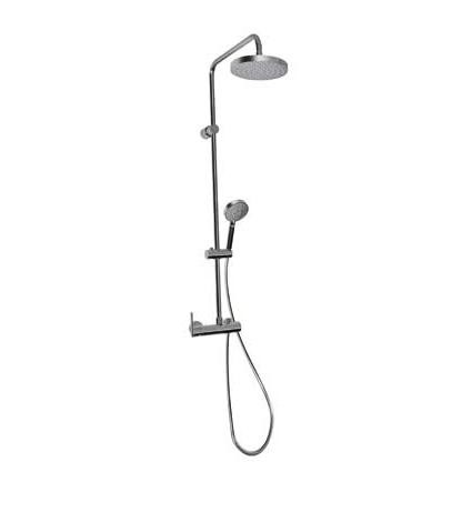 Tres Lex zestaw natryskowy z baterią chrom 1.81.191