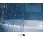 Ravak Supernova parawan nawannowy ROSA 2 170 lewy biały polistyren rain VSK2